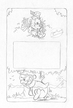 uw eigen wandmodel met kinder tablet én cor en gerrit